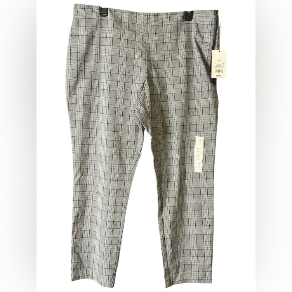 Wild Fable Gray Plaid Dress Pants
